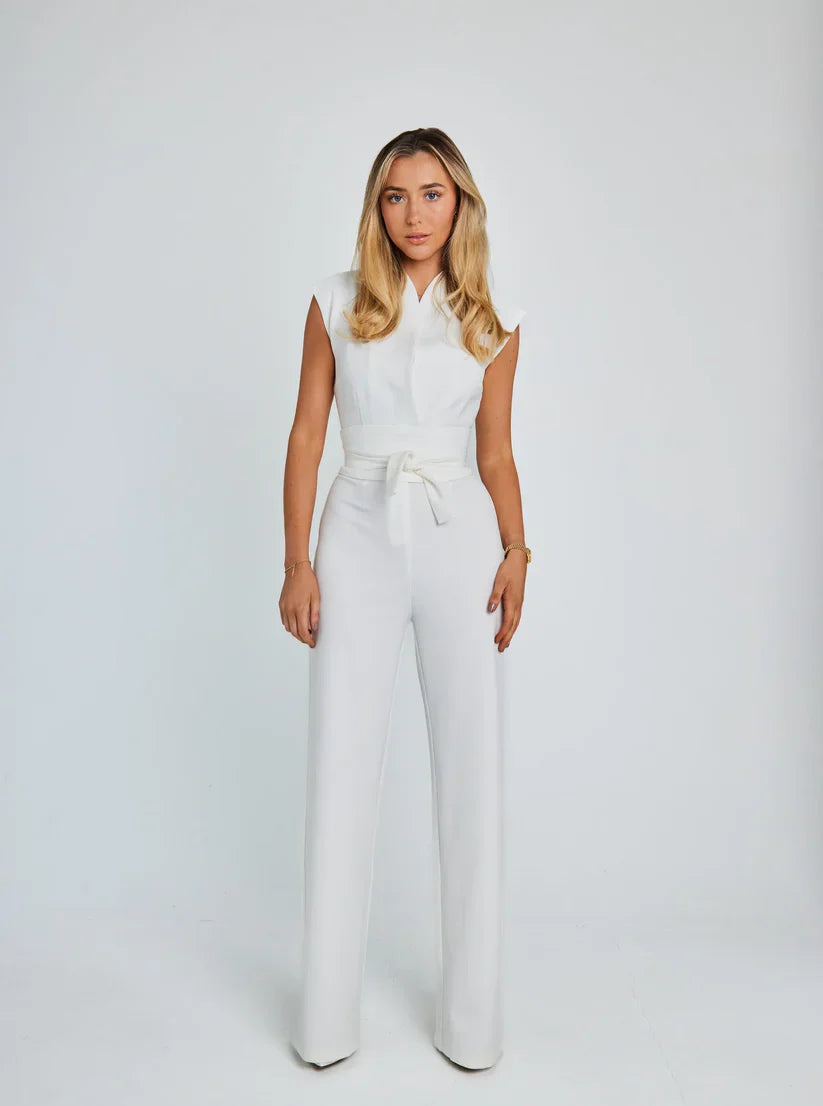 Elegant White Jumpsuit